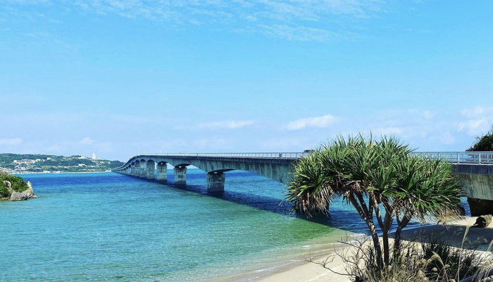 kouri bridge okinawa japan