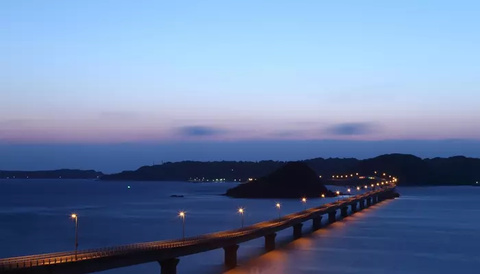 tsunoshima ohashi bridge shimonoseki yamaguchi